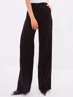 Брюки школьные палаццо прямые широкие классические